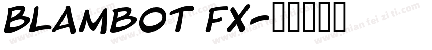 Blambot FX字体转换